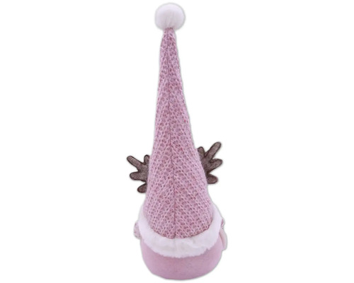 Dekoratívny vianočný škriatok s parožím