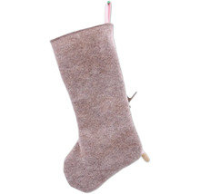 Vianočná pančucha z plsti na naplnenie