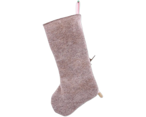 Vianočná pančucha z plsti na naplnenie