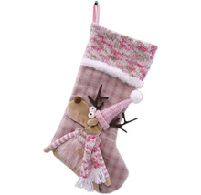 Vianočná pančucha s aplikáciou soba