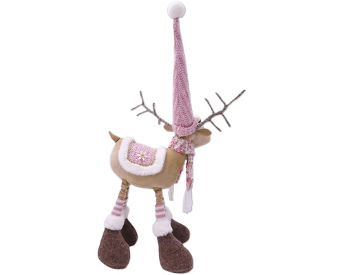 Dekoratívny záves v tvare soba s čiapkou a šálom ako vianočná dekorácia