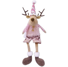 Dekoratívna figúrka soba s čiapkou a parožím