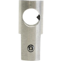 Kovová spojka so nastavovacou skrutkou a vŕtaním