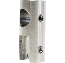 Kovová rúrková spojka so šesťhrannými skrutkami a vybraním