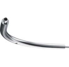 Ohnutý imbusový kľúč z kovu so závitom