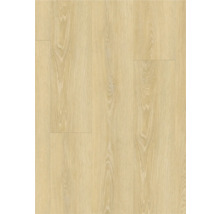 Detail svetlej laminátovej podlahy s textúrou dreva.