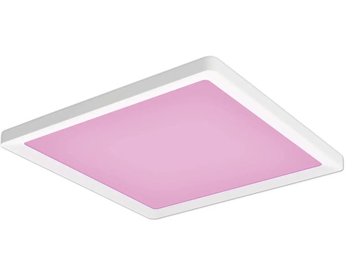 Štvorcové stropné svietidlo so svetelnou plochou