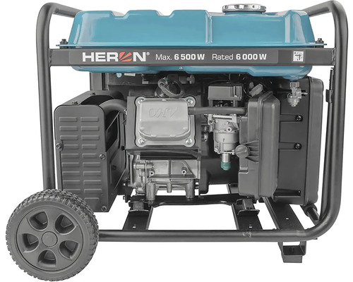 Elektrocentrála s maximálnym výkonom 6500 W