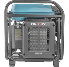 Pohľad zozadu na generátor Heron