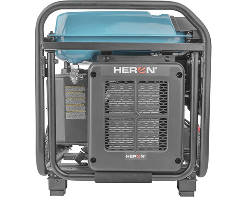 Pohľad zozadu na generátor Heron