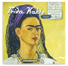 Kalendár Frida Kahlo pre rok 2026 s autoportrétom