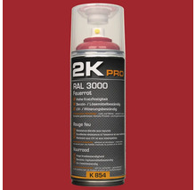 2K Pro sprej RAL 3000 ohnivo červená