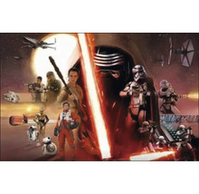 Ilustrácia s postavami Star Wars