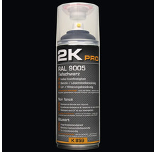 2K Pro RAL 9005 čierna lesklá farba v spreji