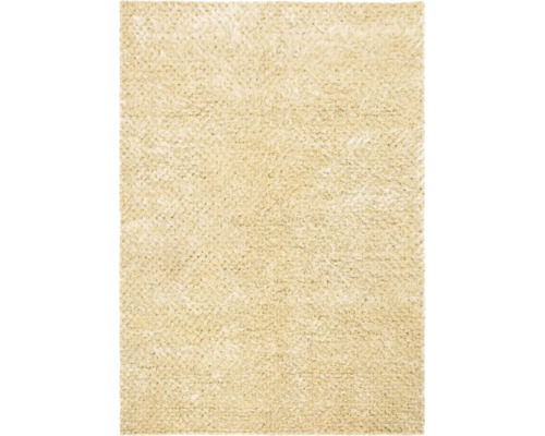 Koberec Shaggy Bakero Rasgula 202 ecru, 130x190 cm Detailný pohľad na béžový koberec