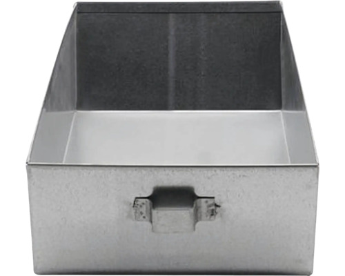 Kovový kvetináč s rukoväťou