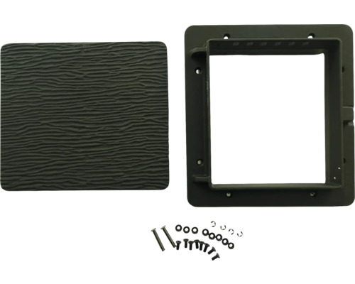 Dvierka pre psy alebo mačky s rámom a skrutkami