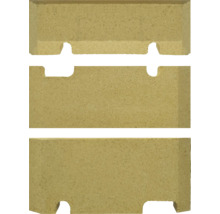 Šamotová tehla v rôznych pohľadoch