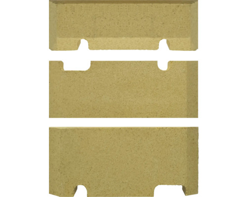 Šamotová tehla v rôznych pohľadoch