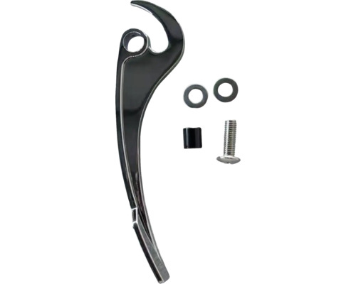 Upevňovacie prvky s hákovým ramenom, skrutkou a podložkami