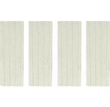 Štyri tvárnice z pórobetónu na stavbu stien