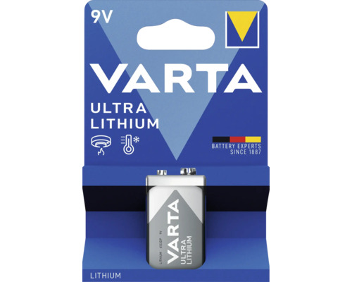 Batéria VARTA ultra Li 9V