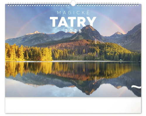 Nástenný kalendár Magické Tatry 2026 Nástenný kalendár Magické Tatry 2026 s motívom krajiny