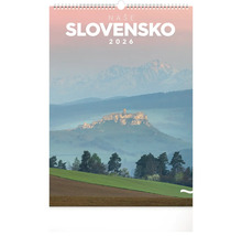 Naše Slovensko Kalendár pre rok 2026 s motívom krajiny