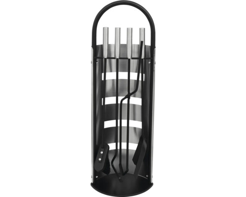 Krbové náradie so stojanom z ocele