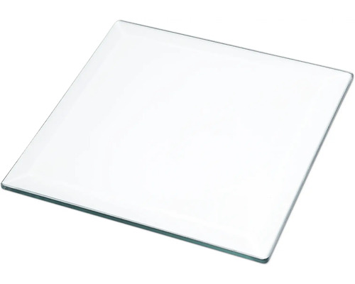 Štvorcová sklenená doska