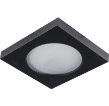 Štvorcové stropné svietidlo s okrúhlym svetelným zdrojom