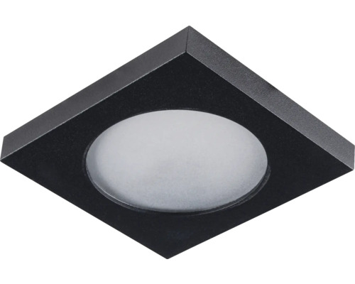 Štvorcové stropné svietidlo s okrúhlym svetelným zdrojom