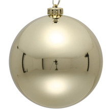 Zlatá vianočná guľa