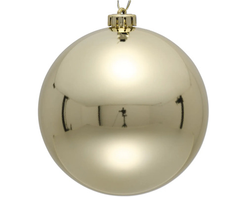 Zlatá vianočná guľa