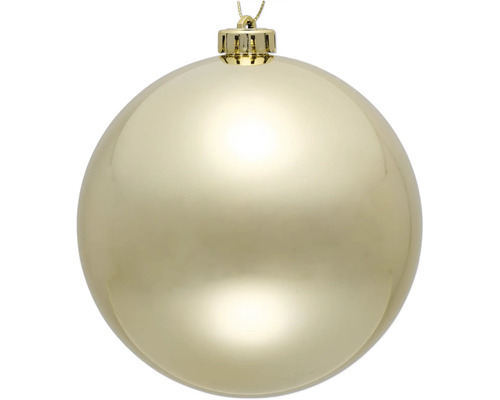 Zlatá vianočná guľa na vianočnú výzdobu