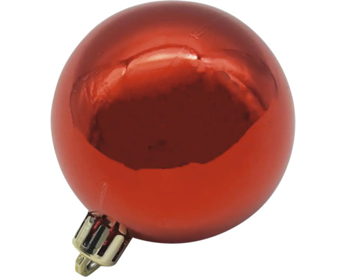 Červená vianočná ozdoba