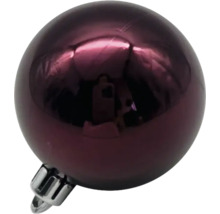 Vínovo červená vianočná guľa