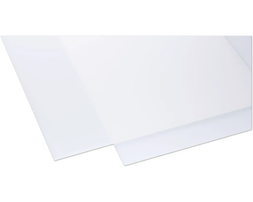 Farebná akrylová doska 3x250x500 mm hladká opál Akrylová doska