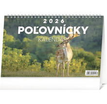 Stolový kalendár Poľovnícky 2026