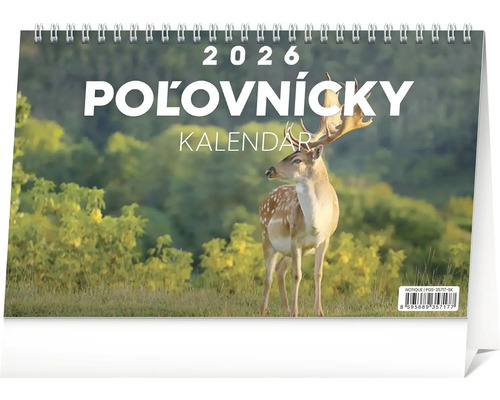 Stolový kalendár Poľovnícky 2026