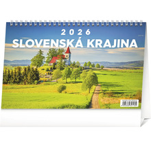 Stolový kalendár 2026 s motívom krajiny