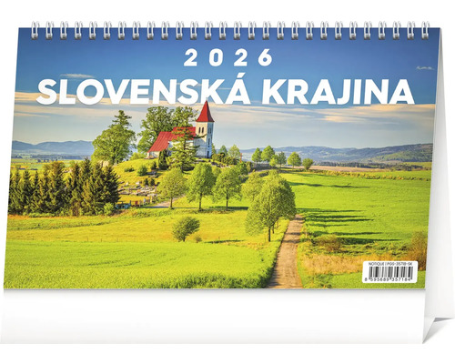 Stolový kalendár 2026 s motívom krajiny