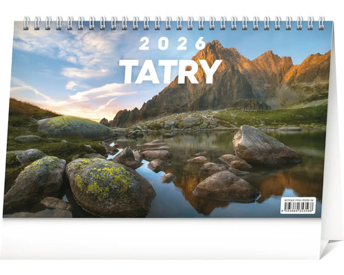 Stolový kalendár Tatry 2026 Stolový kalendár 2026 s obrázkom Tatier