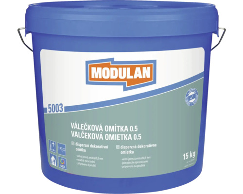 Vedro valčekovej omietky 0.5 od Modulan, 15 kilogramov