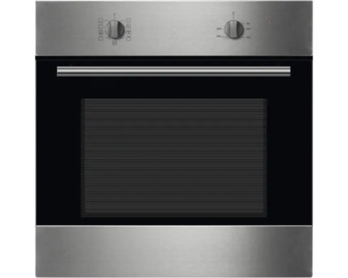 Nerezová vstavaná rúra s otočnými gombíkmi