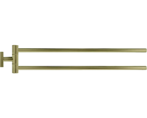 Otočný držiak na uteráky s dvomi tyčami