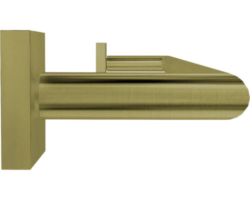 Držiak na záclonovú tyč z kovu