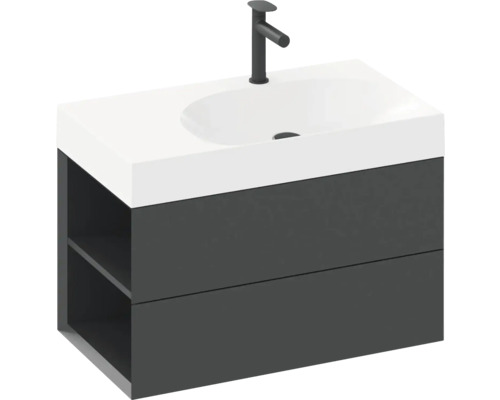 Skrinka pod umývadlo s umývadlom a batériou