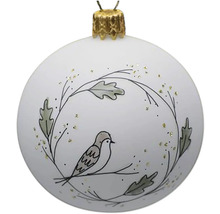 Vianočná ozdoba s motívom vtáka