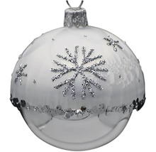 Vianočná ozdoba s motívom snehovej vločky